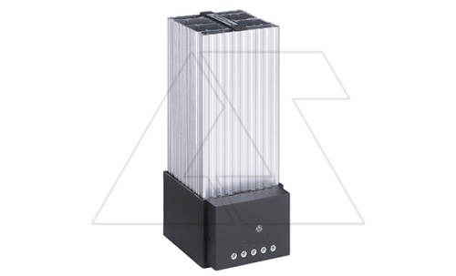 Нагреватель ASH 300W полупроводниковый в алюм. корпусе с вентилятором, 230VAC, 222мм, пружинная клемма, на дин-рейку | код 02ASH300230 | Natclic