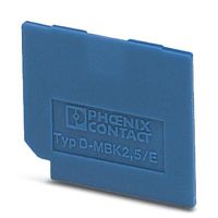 Концевая крышка D-MBK 2,5/E BU | код 1414022 | PHOENIX CONTACT
