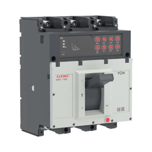 Авт. выкл. YON pro MNX1600M 3P 1600A 100kA при AC415V расц. ETS | код MNX1600M3PETS1600 | DKC