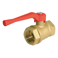 Кран шаровой 11Б27п1 Ду25 А30 ВВ рычаг PN40 | код БАЗ.А30.0.25.PN40 | БАЗ