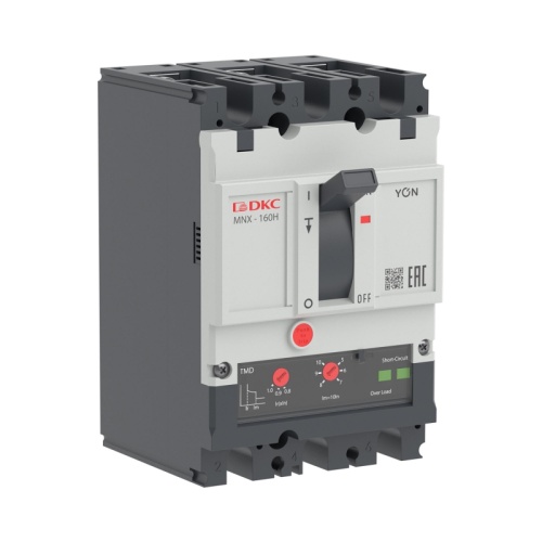 Авт. выкл. YON pro MNX160H 3P 160A 150kA при AC415V расц. TMD | код MNX160H3PTMD0160 | DKC