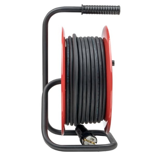 Удлинитель на катушке "Гефест 2,0" 4 гнезда 40м с заземлением и предохранителем КГ 3*2,5 16А/3,5кВт PROxima | код UKG02-16-R325-4-40 | EKF фото 3