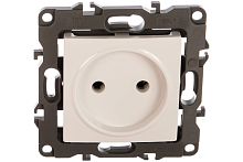Розетка 2P, 16A-250В, б.л., | Код. Б0018981 | ЭРА