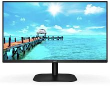 Монитор AOC 27 Value Line 27B2DA/01 черный IPS LED 16:9 DVI HDMI M/M матовая 250cd 178гр/178гр 1920x1080 75Hz VGA FHD 3.6кг | код 1485748 | AOC