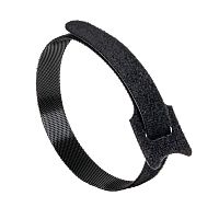 Хомут-липучка 14х310 мм черный (20 шт) PROxima | код hlct-3-b | EKF