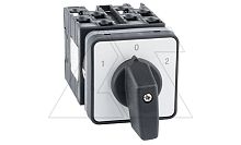 Переключатель UKT0-3-8212/E, 3P, 20A, тип 1-0-2, 3NO на 1_2, 6.5kW(400VAC), на дверь, фронт IP65 | код UKT0-3-8212/E | Kripal