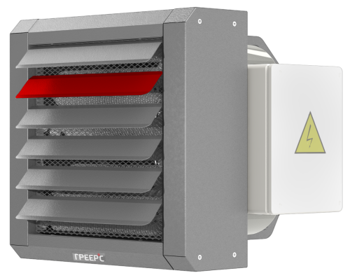 Тепловентилятор электрический на 12 кВт | код ЕС-12 | ГРЕЕРС
