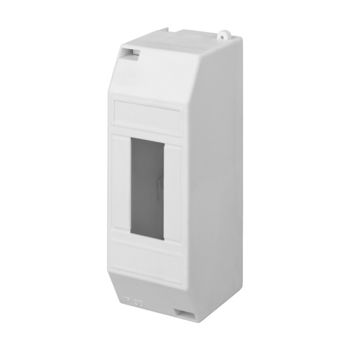 Бокс пластиковый КМПн 1/2 IP20 белый инд. штрих-код REXANT | код 11-0112 | REXANT
