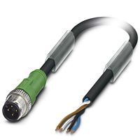 Кабель для датчика / исполнительного элемента SAC-4P-M12MS/ 2,0-186 | код 1509445 | PHOENIX CONTACT