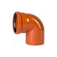 Отвод наружной канализации 160 мм. 45 градусов | код. 2491096 | Хемкор