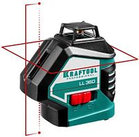 Нивелир лазерн. Kraftool 34645-2 цв.луч. красный | код 1361339 | KRAFTOOL