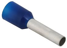 Наконечник НШВИ 2.5-10 темн. син. (уп.20шт) IEK UGN11-D25-010-020