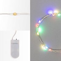 Гирлянда домашняя Роса 2 м, 20 LED, цвет свечения мультиколор | код 303-009-1 | Neon-Night