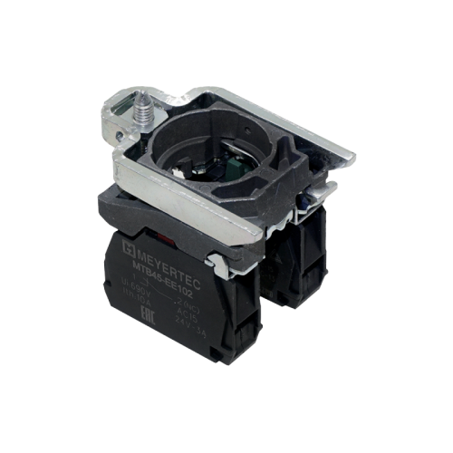 Основание с блок-контактом, 1NO+1NC, металл MTB4-BZ105 | код 137203 | MEYERTEC