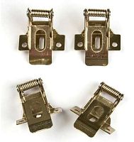 UFL-F04 SILVER 150 POLYBAG Комплект крепежных скобна пружинах (4шт.) для установки в гипсокартон. TM. | код UL-00001479 | Uniel