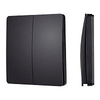 Панель кнопочная KINETIC-801-22-2G-WP-SUF Black (No battery IP67 433Mhz) IP67 пластик INTELLIGENT ARLIGHT 048257