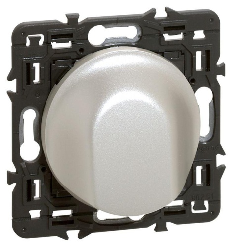 Celiane Панель лицевая для кабельного вывода титан | код 68441 | Legrand