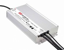 Источник питания AC-DC, 600Вт, ККМ, IP67, вход 90…305В AC, 47…63Гц/127…431В DC, выход 48В/12.5А, изоляция 3750В AC, в кожухе 280х144х48.5мм, -40…+70С, димминг 3 в 1 | код HLG-600H-48B | MeanWell