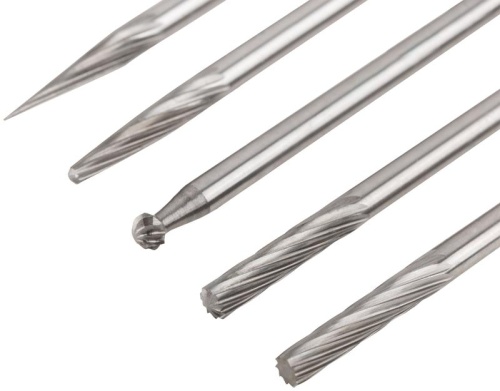 Набор шарошек карбидные Профи штифт 3мм (мини) 5шт FIT 36601 фото 7 Набор шарошек карбидные Профи штифт 3мм (мини) 5шт FIT 36601 фото 7