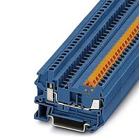 Проходные клеммы QTCU 1,5 BU | код 3050028 | PHOENIX CONTACT