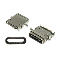 Разъём USB RUICHI USB3.1 TYPE-C 24PF-036, 24 контакта | код 107825 | Ruichi