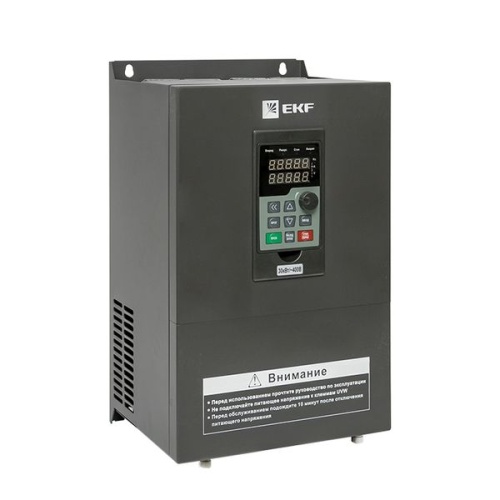 Преобразователь частоты 37/45кВт 3х400В с торм, модулем VECTOR-100 PROxima | код VT100-037-3B | EKF фото 2