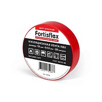 Изолента ПВХ 19х0.13x20 (красн) | код 90814 | Fortisflex