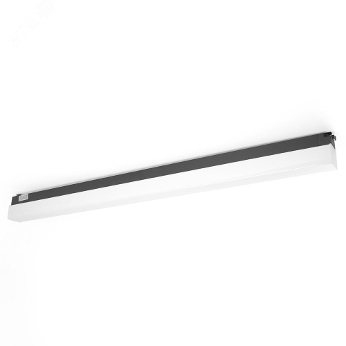 Светильник светодиодный трековый на шинопровод ДПО-40w 4000К черный | код AL120 48569 | FERON