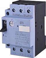 Автоматический выключатель защиты двигателя MSP0-0,6 (0,12-0,18 kW, 0.4-0.6A) | код 004646618 | ETI