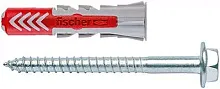 Дюбель с шурупом DUOPOWER 10х50 S | код 555110 | Fischer