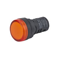 Индикатор ND16-22DS/4C оранжевый, компактный, встр. конденсатор, IP65 АС230В (R) (CHINT) | код 828168 | CHINT
