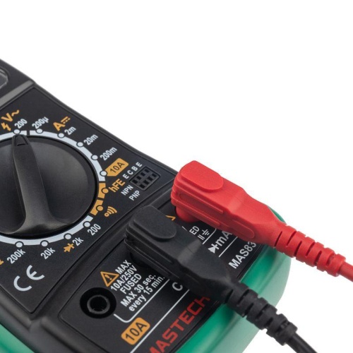 Мультиметр портативный MAS830, REXANT | код 13-2011 | MASTECH фото 5 Мультиметр портативный MAS830, REXANT | код 13-2011 | MASTECH фото 5