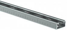 Профиль перфорированный STRUT 41x21х2000-2.0 HDZ | код CLP1S-41-21-20-20-M-HDZ | IEK