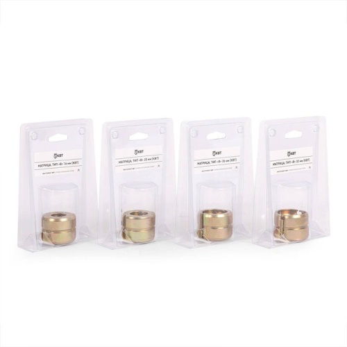 Набор матриц для опрессовки фитингов B (16-32) серия ПРОФИ | код 89620 | КВТ фото 2