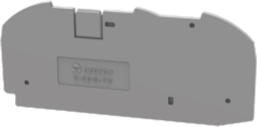 D-DS16-TW-01P-11-00Z(H), Концевая крышка, для DS16-TW, серый, шт | код 11060000317 | DEGSON