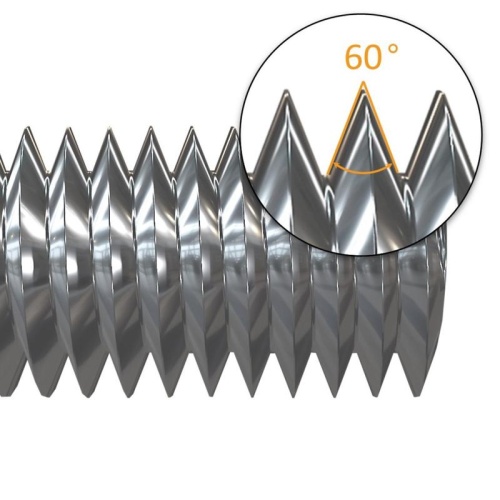 Шпилька резьбовая М12 DIN 975 L1000 высокопрочн. класс прочн. 5.8 OBO 3141306 фото 5