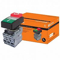 Кнопка двойная MPD13 22 мм² 24В, IP40, Красный | код. SQ0747-0042 | TDM