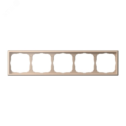 Рамка 5-м ArtGallery универс. песочн. | код GAL001205 | Systeme Electric