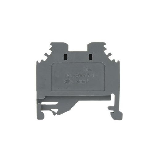 Колодка клеммная пружинная JXB-S-6 41А серая PROxima | код plc-jxb-s-6g | EKF фото 4