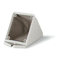Бокс угловой для встраиваемых разъемов уст. 84x106mm (32A), IP66/IP67/IP69 | код 570.0132 | Scame