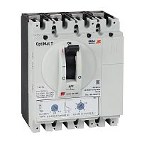 Выключатель автоматический с блоком защиты от токов утечки OptiMat T125L-RCA TM 63A 4P | код 356969 | КЭАЗ
