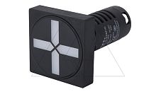 Указатель положения контактов AD16-22, крест красный/зеленый, 24VAC/DC, 22mm, IP54 | код AD16-22WF/G23 | АРТ