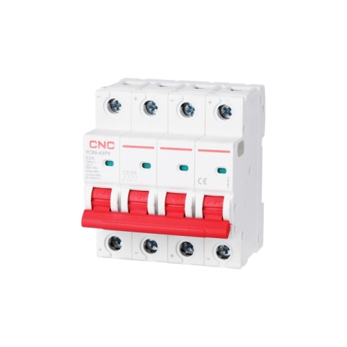 Автоматический выключатель DC YCB8-63PV 3P 1A K DC750 | код EN000159 | CNC