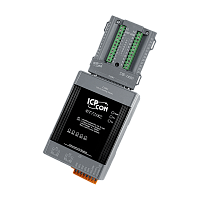 ET-7218Z/S2 CR Ethernet I/O Module with 2-port Ethernet Switch with 10-ch Thermocouple Inputs, 5-ch DO with DN-1822 Daughter Board and a 1.8 m Cable(R | код 00-06100889 | ICP DAS