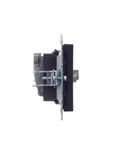 BRITE Розетка двойная TV+SAT РТВ/РСп12-БрЧ черный | код BR-AF20-O-K02 | IEK фото 4