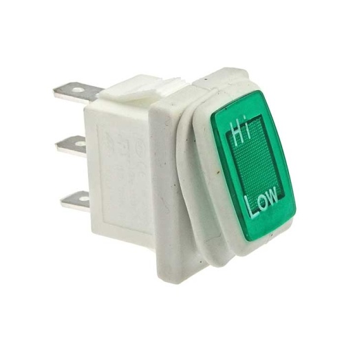 Клавишный переключатель RUICHI SB008, IP65, ON-ON, 13x19.2 мм | код 100079 | Ruichi