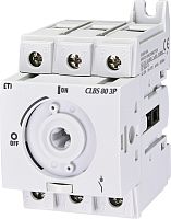 Выключатель нагрузки CLBS 80 3P (без рукоятки, 80A, 1-0) | код 004661404 | ETI