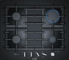 Газовая варочная поверхность Bosch PPP6A6M90 черный | код 1856556 | BOSCH