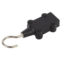 Заглушка для Белт-лайт с крюком (на 2 жил.), черный ERABL- ZK | код Б0049182 | ЭРА