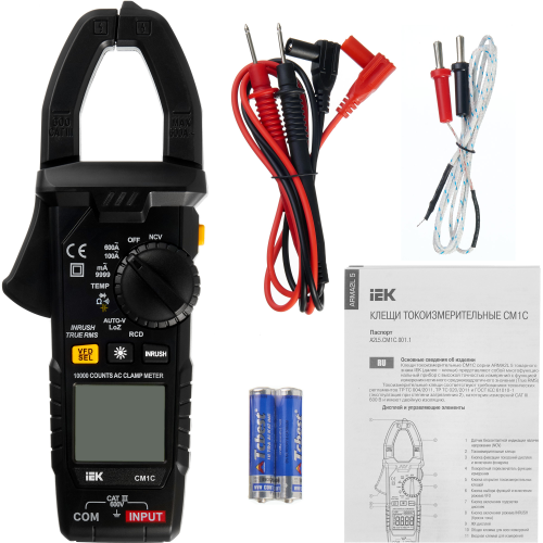 ARMA2L 5 Клещи токоизмерительные CM1C IEK | код A2L5-CM13-01 | IEK фото 6